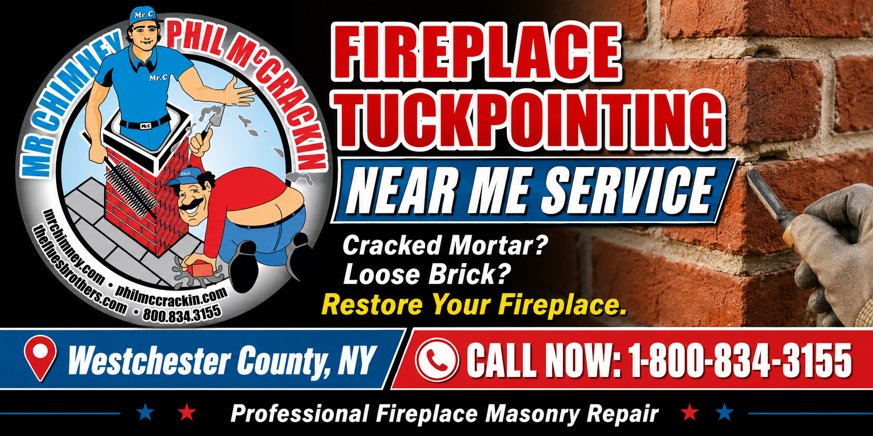 Fireplace Tuckpointing